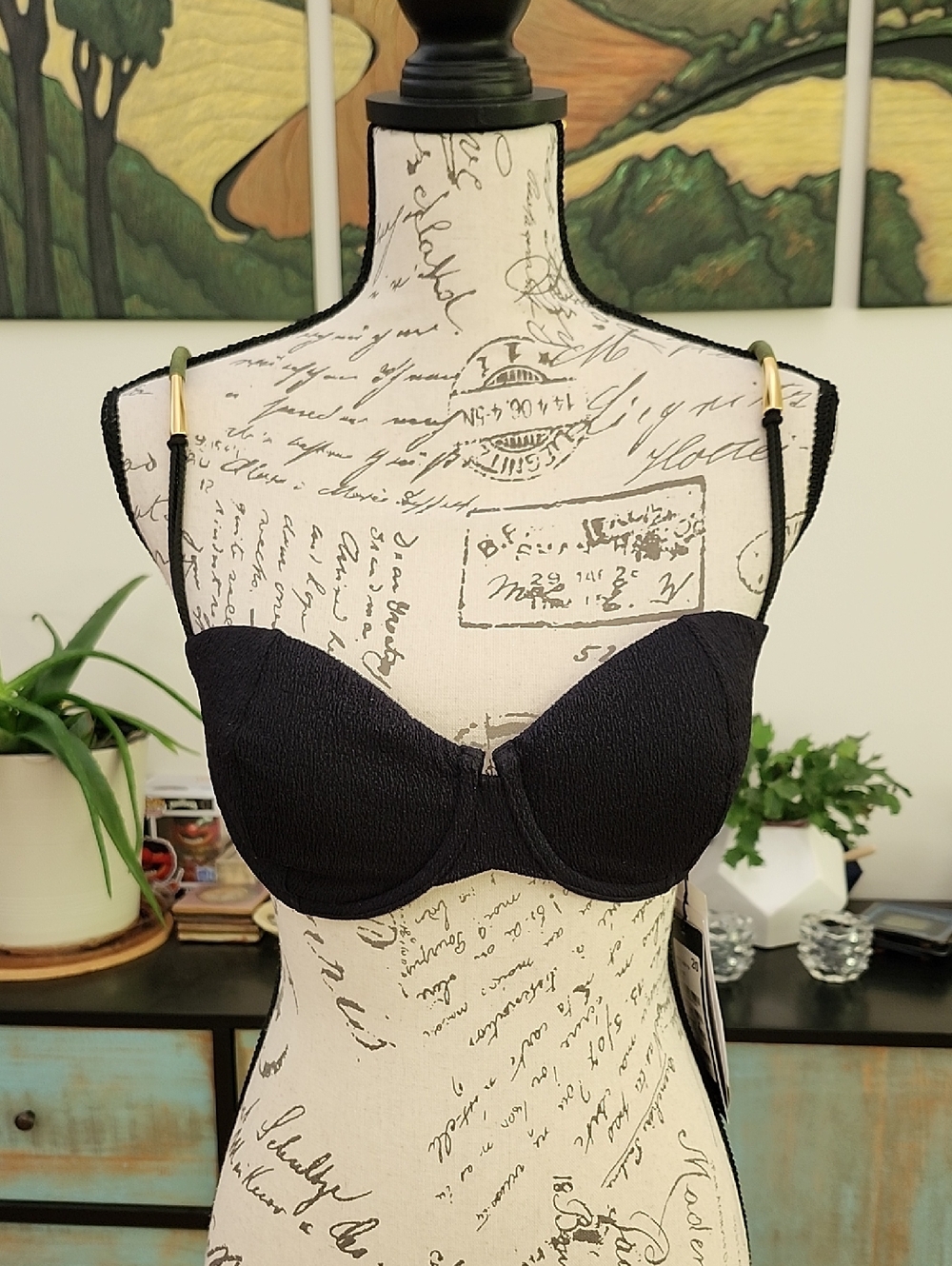 ViX Paula Hermanny Firenze Mabel Nissi Bikini Top - New